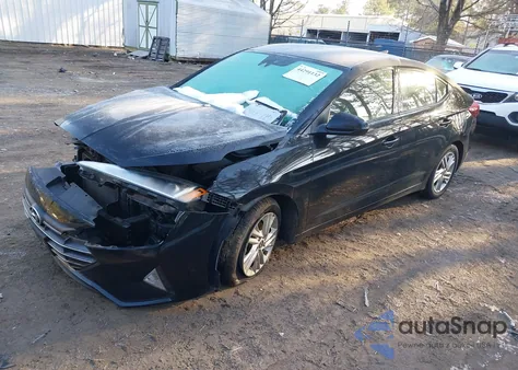 2020 Hyundai Elantra Sel из США, поврежденный, VIN 5NPD84LF0LH553983